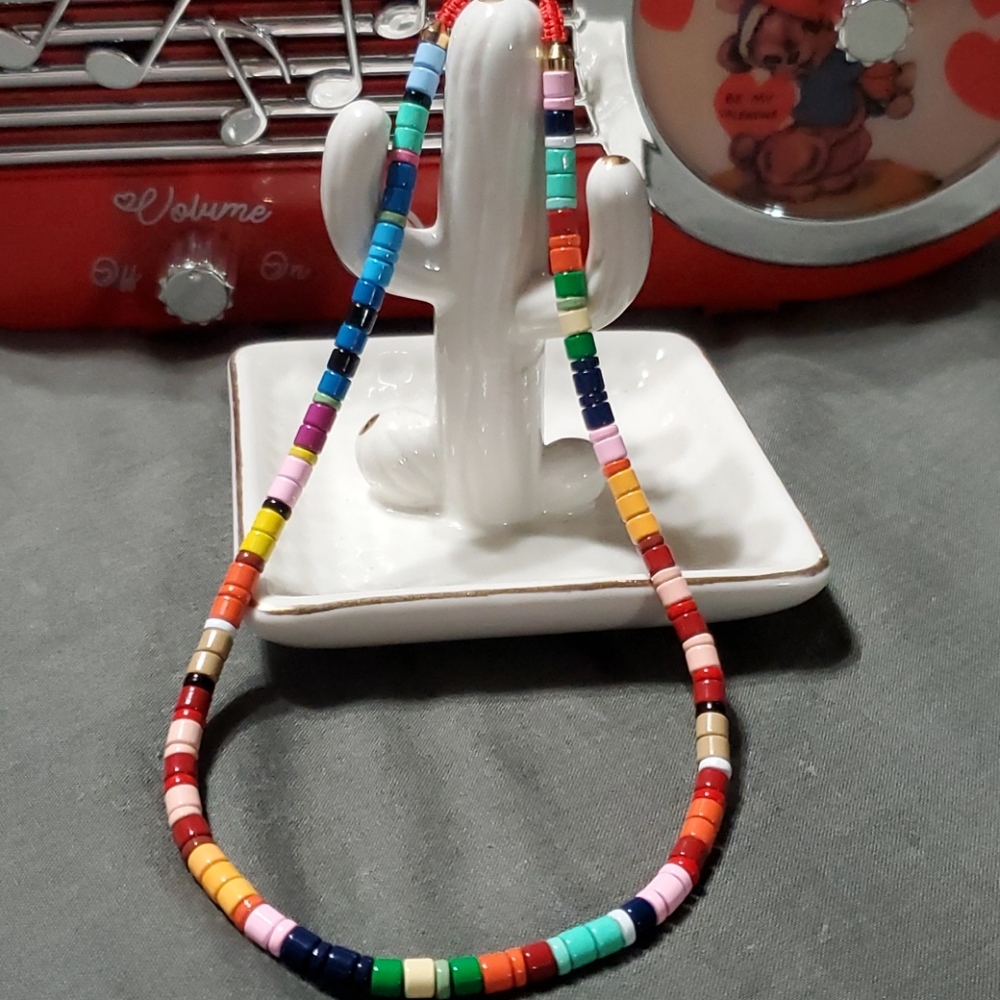 Two Multicolored Chokers - image 2